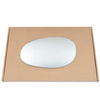 Wing Mirror Glass Left for Smart Roadster 2003-2006 Stick-On Passenger Near Side Convex