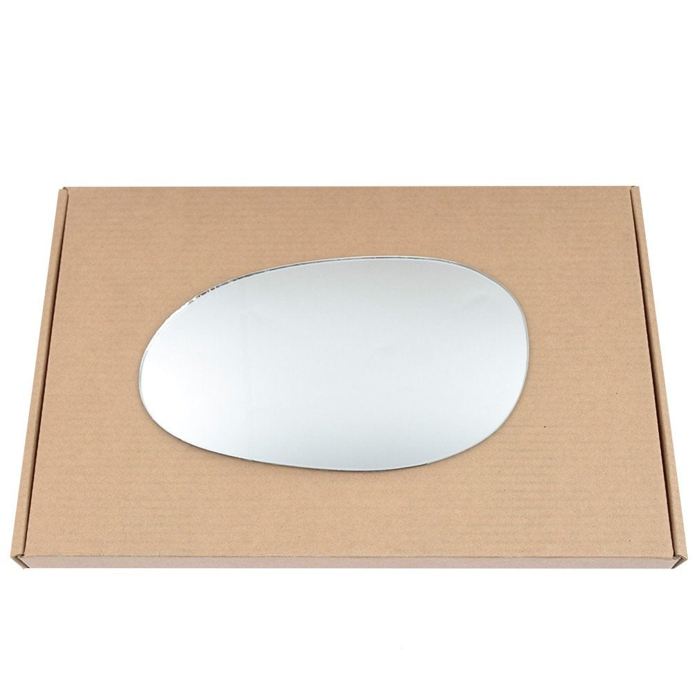 Wing Mirror Glass Left for Smart City-Coupe Fortwo 1998-2007 Stick-On Passenger Near Side Convex