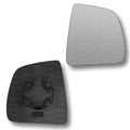 Replacement Wing Mirror Glass Right for Fiat Doblo 2010-2022 Clip-On Driver Off side Convex
