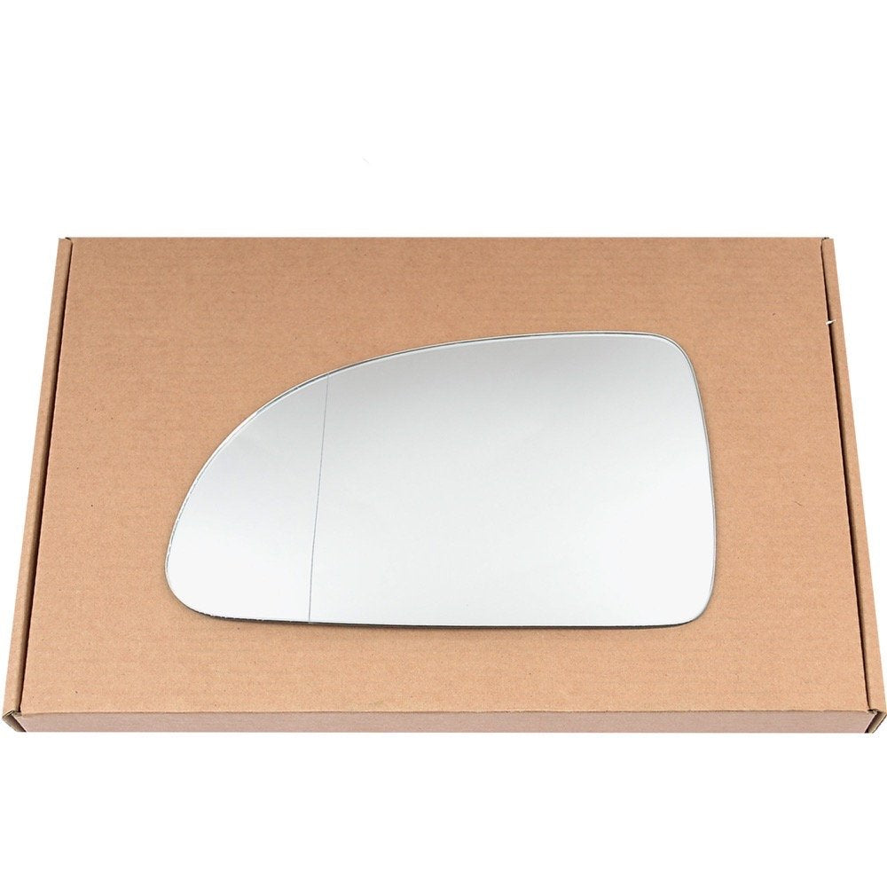 Wing Mirror Glass Left for Kia Rio 2003-2005 Stick-On Passenger Near Side with Blind Spot