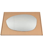 Wing Mirror Glass Left for Alfa Romeo Brera Spider 2006-2010 Stick-On Passenger Near Side with Blind Spot