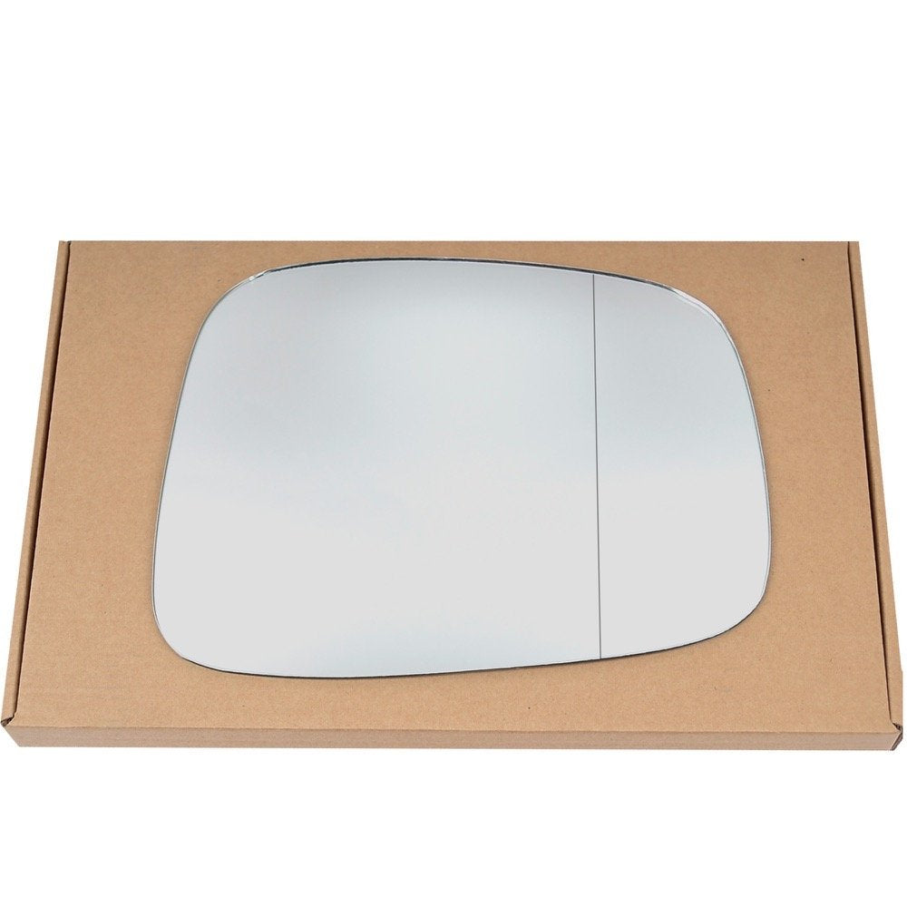 Wing Mirror Glass Right for Vauxhall Frontera 1998-2004 Stick-On Driver Off Side with Blind Spot