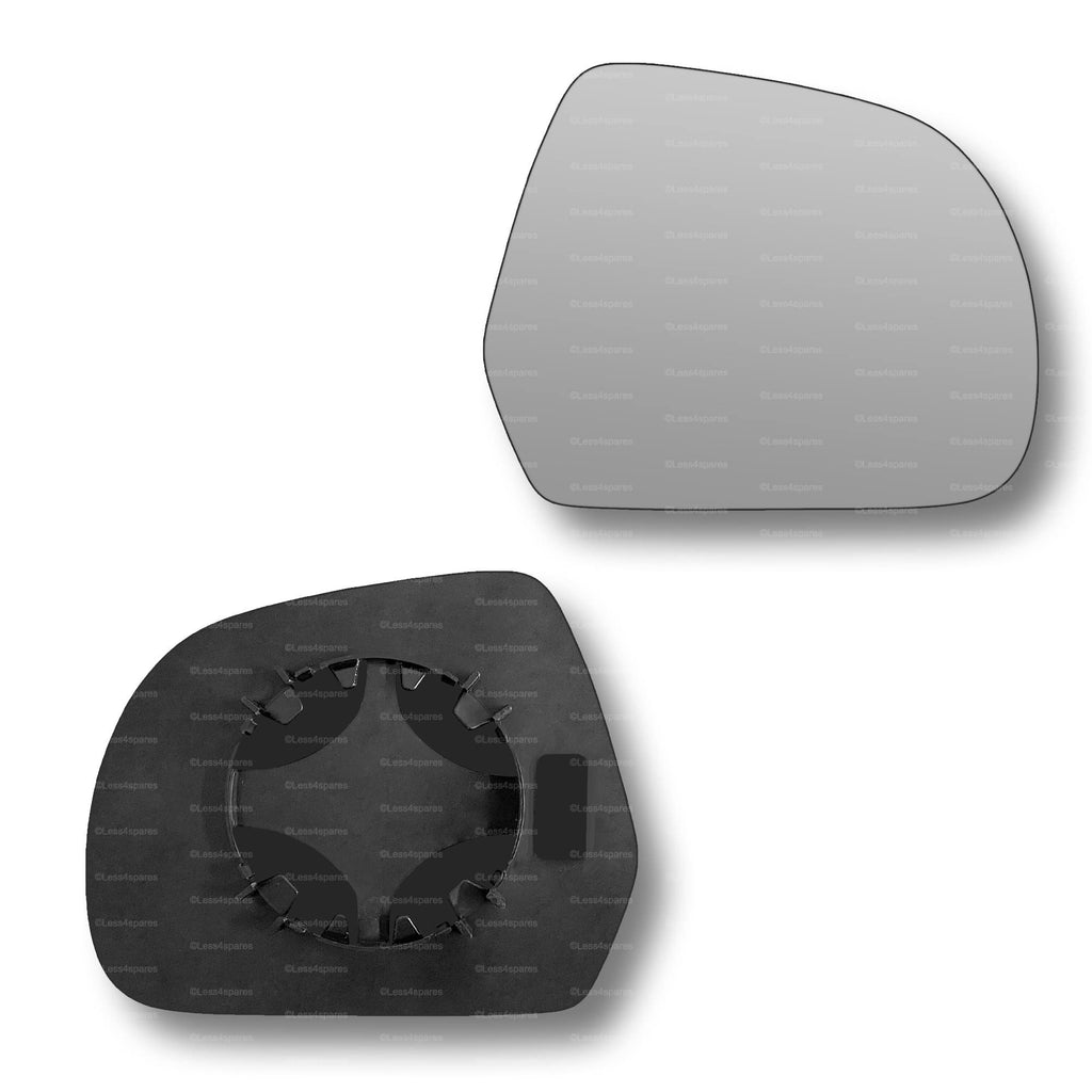 Replacement Wing Mirror Glass Right for Dacia Duster 2010-2014 Clip-On Driver Off side Convex