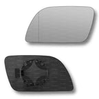 Replacement Wing Mirror Glass Left for VW Polo 2002-2005 Clip-On Passenger Near Side N/S with Blind Spot
