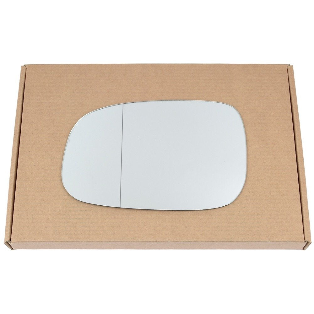 Wing Mirror Glass Left for Volvo C70 2007-2009 Stick-On Passenger Near Side with Blind Spot