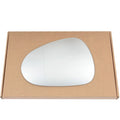 Replacement Side View Wing Door Mirror Glass for Seat Ibiza 2008-2017 Stick-On (Wide Angle - Aspherical, Left Passenger Side)