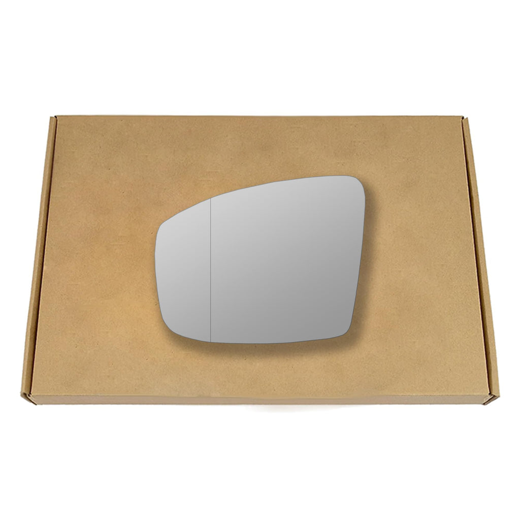 Side View Replacement Wing Mirror Glass for 2008-2017 Blind Spot Left Passenger near side LHS N/S