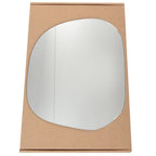 Wing Mirror Glass Left for Mitsubishi L400 / Delica/Space Gear 1995-2005 Stick-On Passenger Near Side with Blind Spot