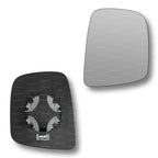 Replacement Wing Mirror Glass Right for Nissan NV200 2010-2022 Clip-On Driver Off side Heated Convex