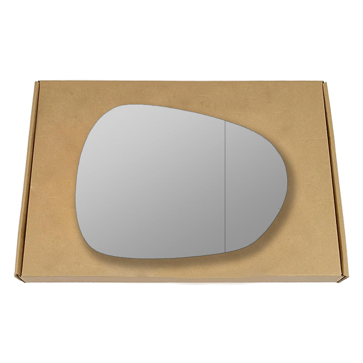 Side View Replacement Wing Mirror Glass for Alfa Romeo Giulia 2015-2023 Blind Spot Right Driver off side RHS O/S