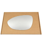 Wing Mirror Glass Left for BMW M3 E90 E93 2007-2013 Stick-On Passenger Near Side Convex