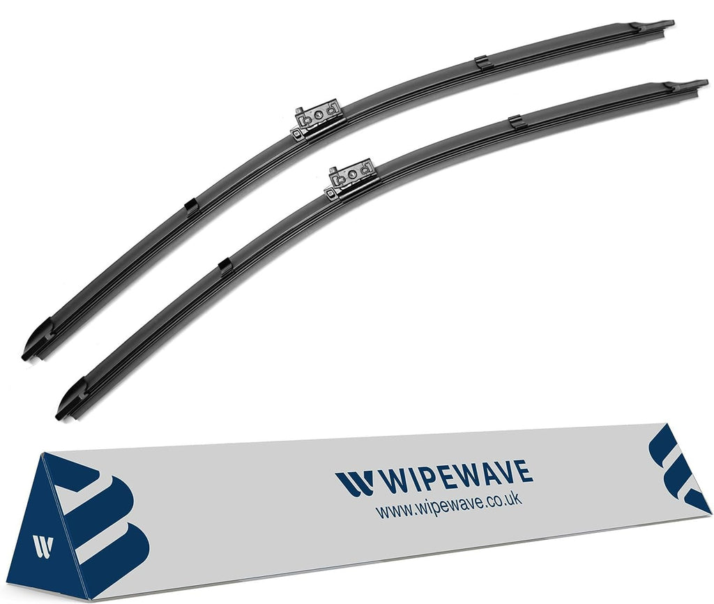 WipeWave Windscreen Wiper Blades for Mercedes Sprinter 2018-2023 Van Bus Platform, 26" 24" Front Push Button TypeE