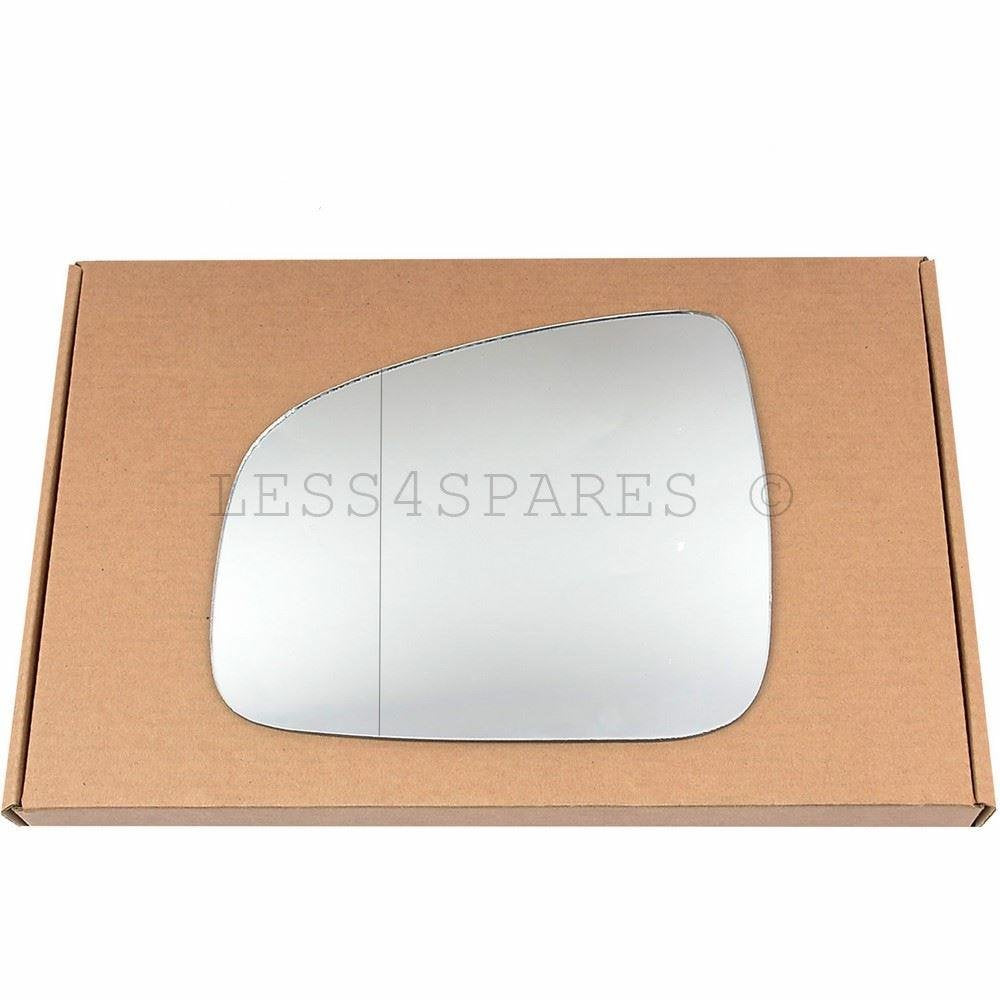 Wing Mirror Glass Left for Dacia Sandero 2008-2020 Stick-On Passenger Near Side with Blind Spot