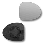 Replacement Wing Mirror Glass Right for Renault Twingo 2007-2010 Clip-On Driver Off side Convex
