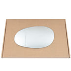 Wing Mirror Glass Left for Smart Roadster 2003-2006 Stick-On Passenger Near Side with Blind Spot