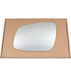 Wing Mirror Glass Left for Kia Rio 2010-2011 Stick-On Passenger Near Side with Blind Spot