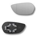 Replacement Wing Mirror Glass Left for Aston Martin DB11 2016-2022 Clip-On Passenger Near Side N/S Heated with Blind Spot