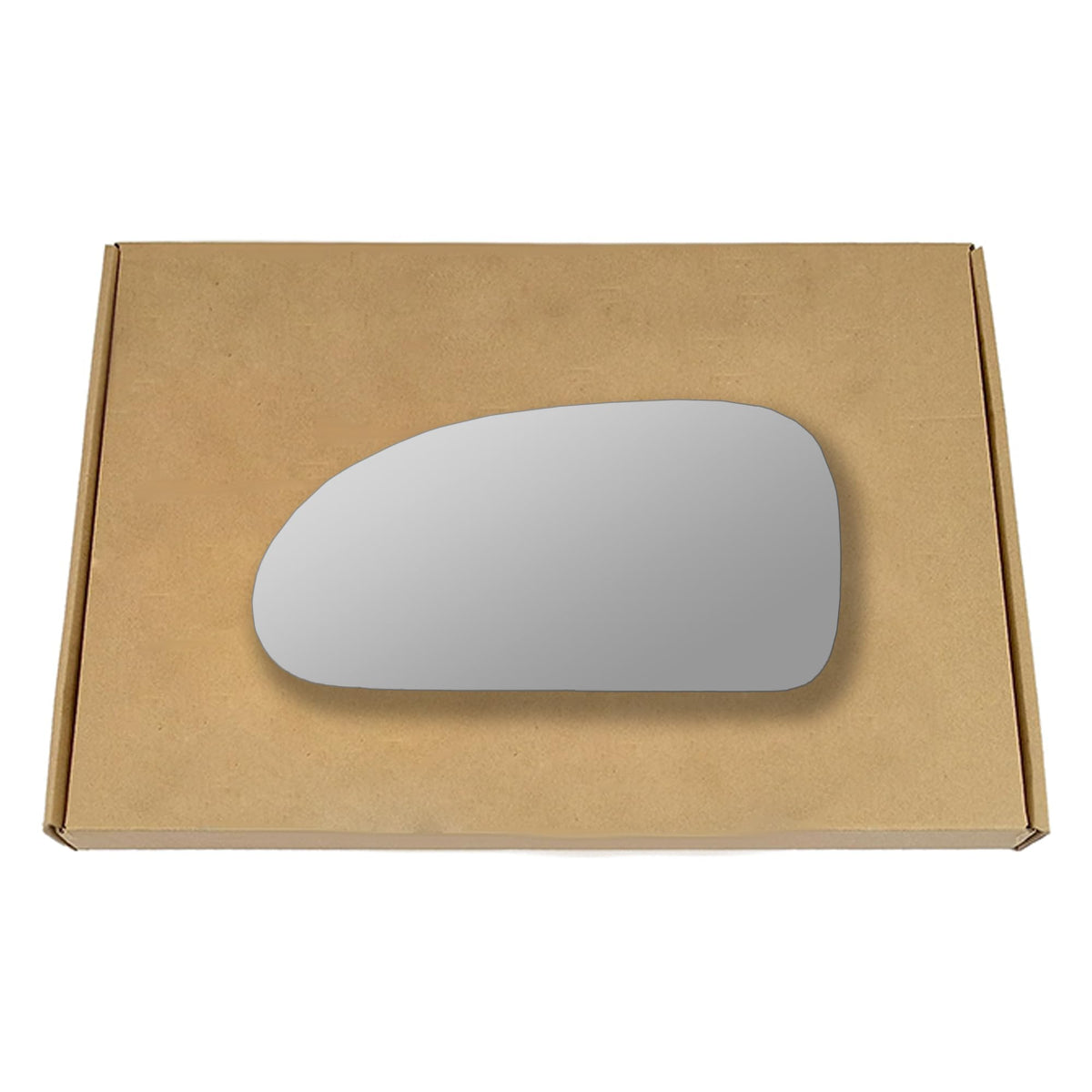 Side View Replacement Wing Mirror Glass for Hyundai Coupe 1996-2000 Convex Left Passenger near side LHS N/S