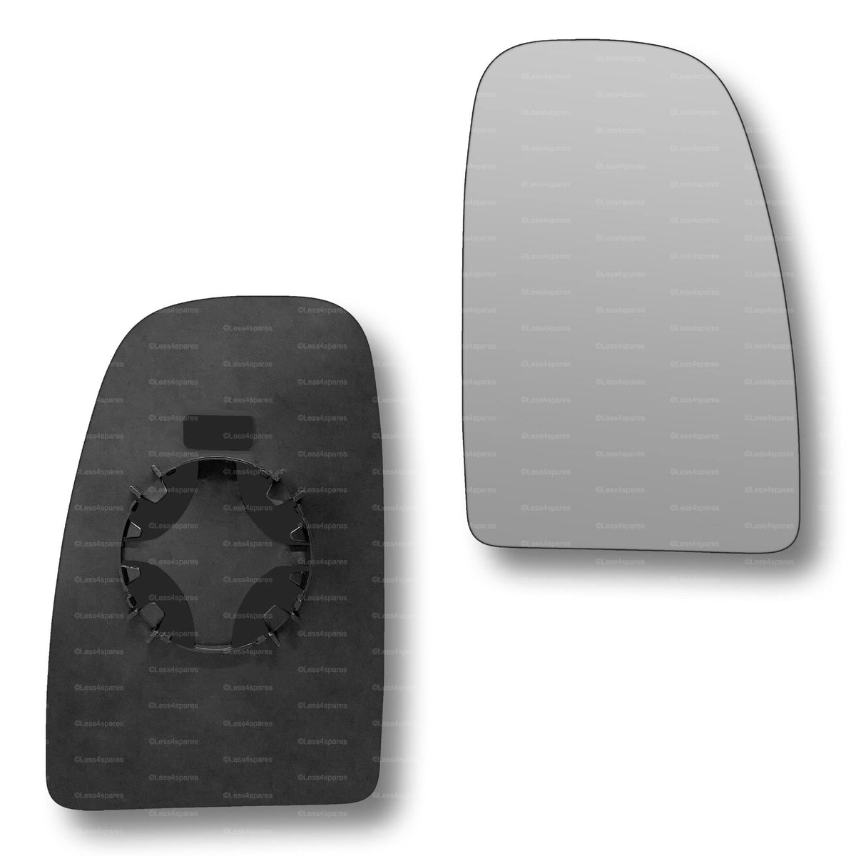 Replacement Wing Mirror Glass Right for Peugeot Boxer 2006-2022 Clip-On Driver Off side Convex