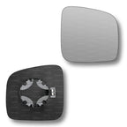 Replacement Wing Mirror Glass Right for VW Transporter 2003-2009 Clip-On Driver Off side Heated Convex
