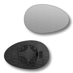 Replacement Wing Mirror Glass Left for Mini Hatchback 2001-2006 Clip-On Passenger Near Side N/S Convex