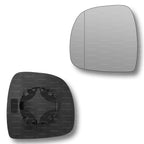 Replacement Wing Mirror Glass Left for Mercedes Vito 2003-2009 Clip-On Passenger Near Side N/S with Blind Spot