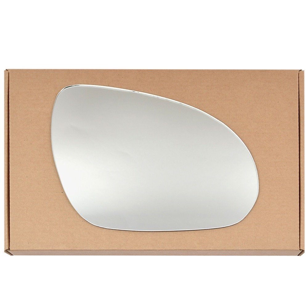 Wing Mirror Glass Right for Hyundai i30 2007-2012 Stick-On Driver Off Side Convex