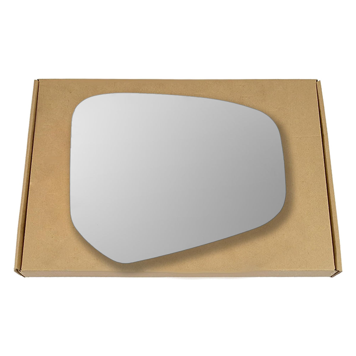 Side View Replacement Wing Mirror Glass for Ford Transit Courier 2014-2019 Convex Right Driver off side RHS O/S