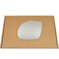 Wing Mirror Glass Left for Vauxhall Corsa SRI 2000-2006 Stick-On Passenger Near Side Convex