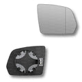 Replacement Wing Mirror Glass Right for Mercedes GL-Class 2009-2010 Clip-On Driver Off side Heated with Blind Spot