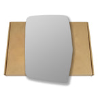 Side View Replacement Wing Mirror Glass for Nissan Patrol 1986-1994 Convex Left Passenger near side LHS N/S