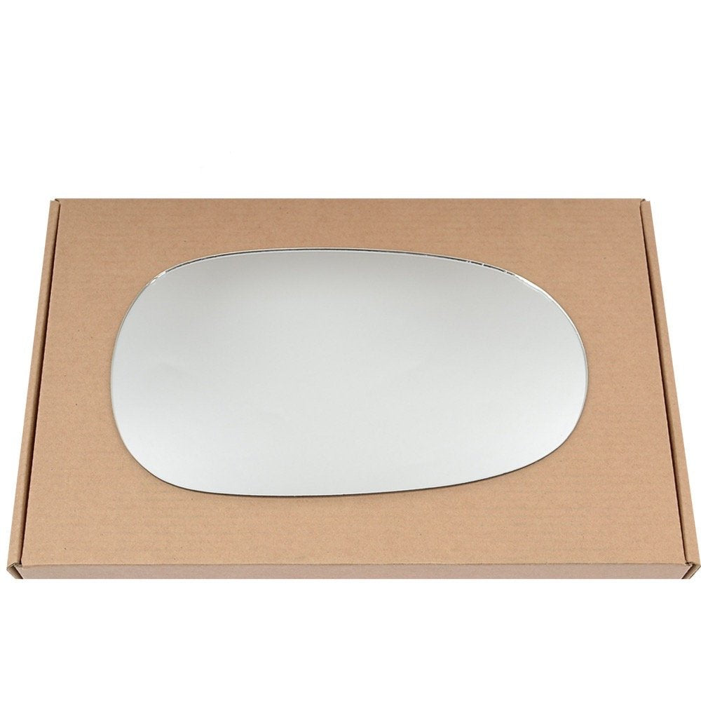 Wing Mirror Glass Right for Jaguar S-Type 2002-2008 Stick-On Driver Off Side Convex