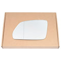 Wing Mirror Glass Left for Skoda Octavia 2004-2009 Stick-On Passenger Near Side with Blind Spot