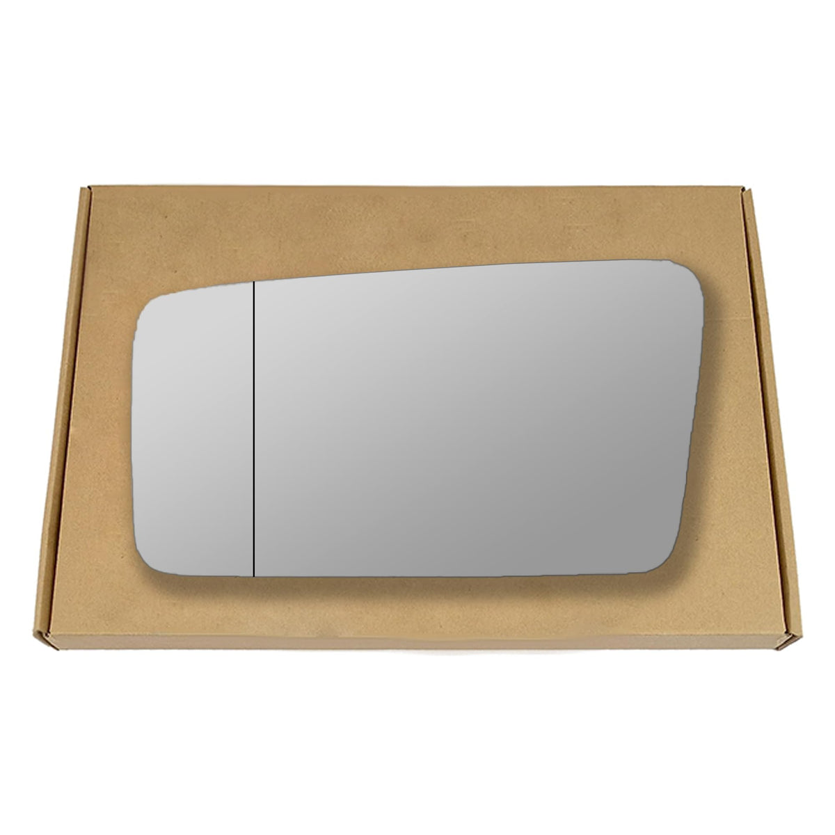 Side View Wing Mirror Glass for Audi 80 1978-1986 Blind Spot Left Passenger near side LHS N/S