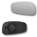 Replacement Wing Mirror Glass Left for Fiat Stilo 2001-2007 Clip-On Passenger Near Side N/S Convex