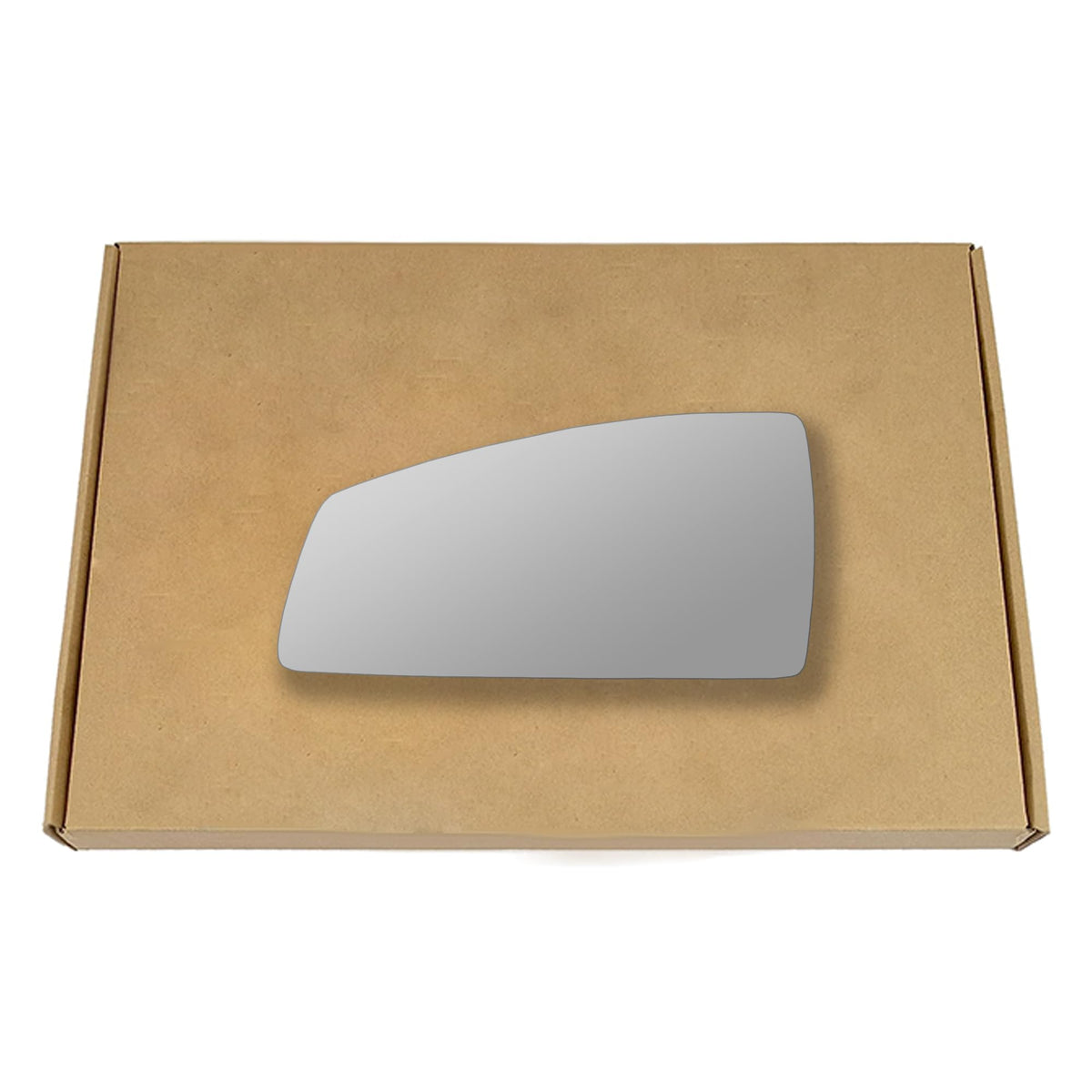 Side View Replacement Wing Mirror Glass for Proton Savvy 2005-2011 Convex Left Passenger near side LHS N/S