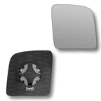 Replacement Wing Mirror Glass Right for Ford Transit Connect 2002-2013 Clip-On Driver Off side Heated Convex