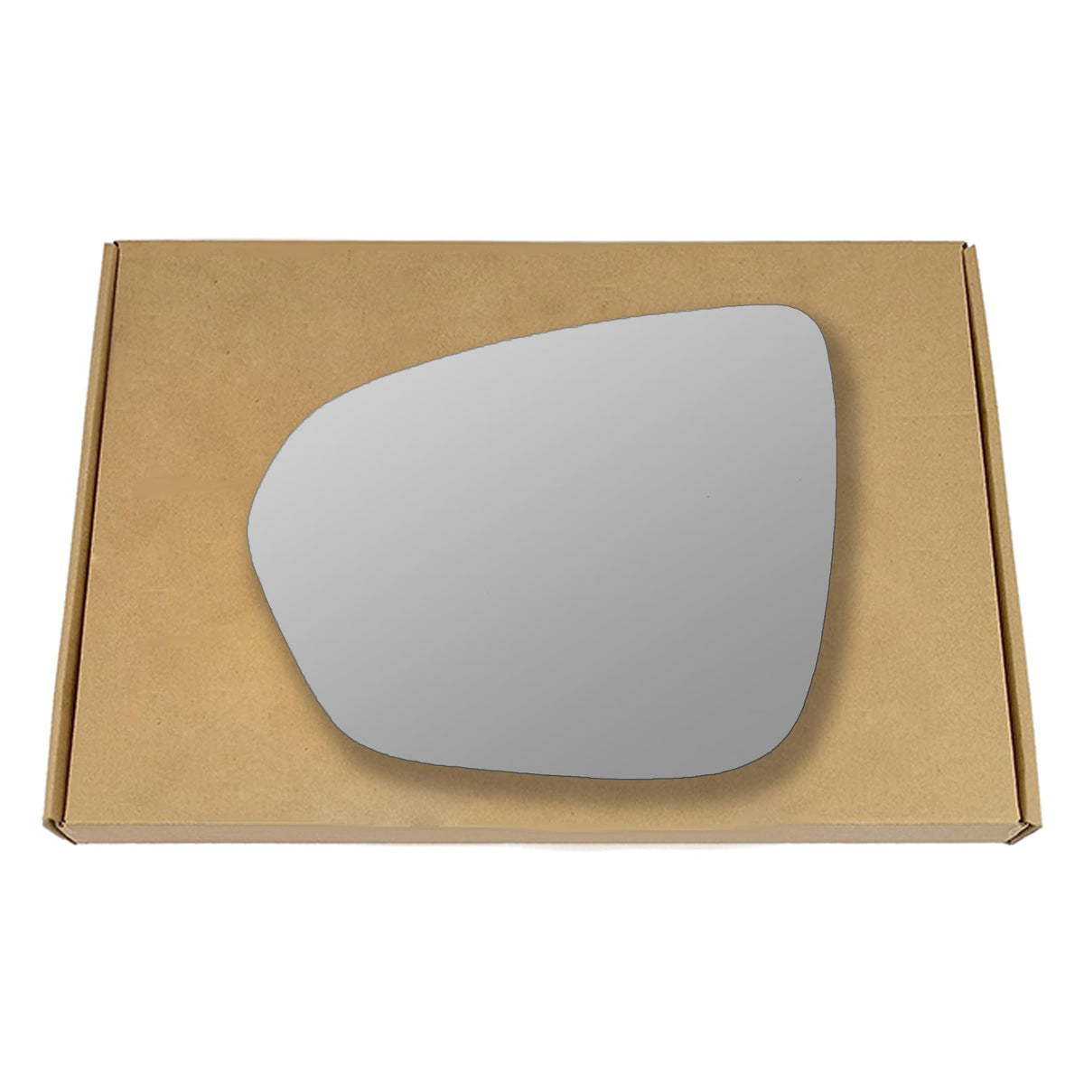 Side View Replacement Wing Mirror Glass for Dacia Duster 2018-2023 Convex Left Passenger near side LHS N/S