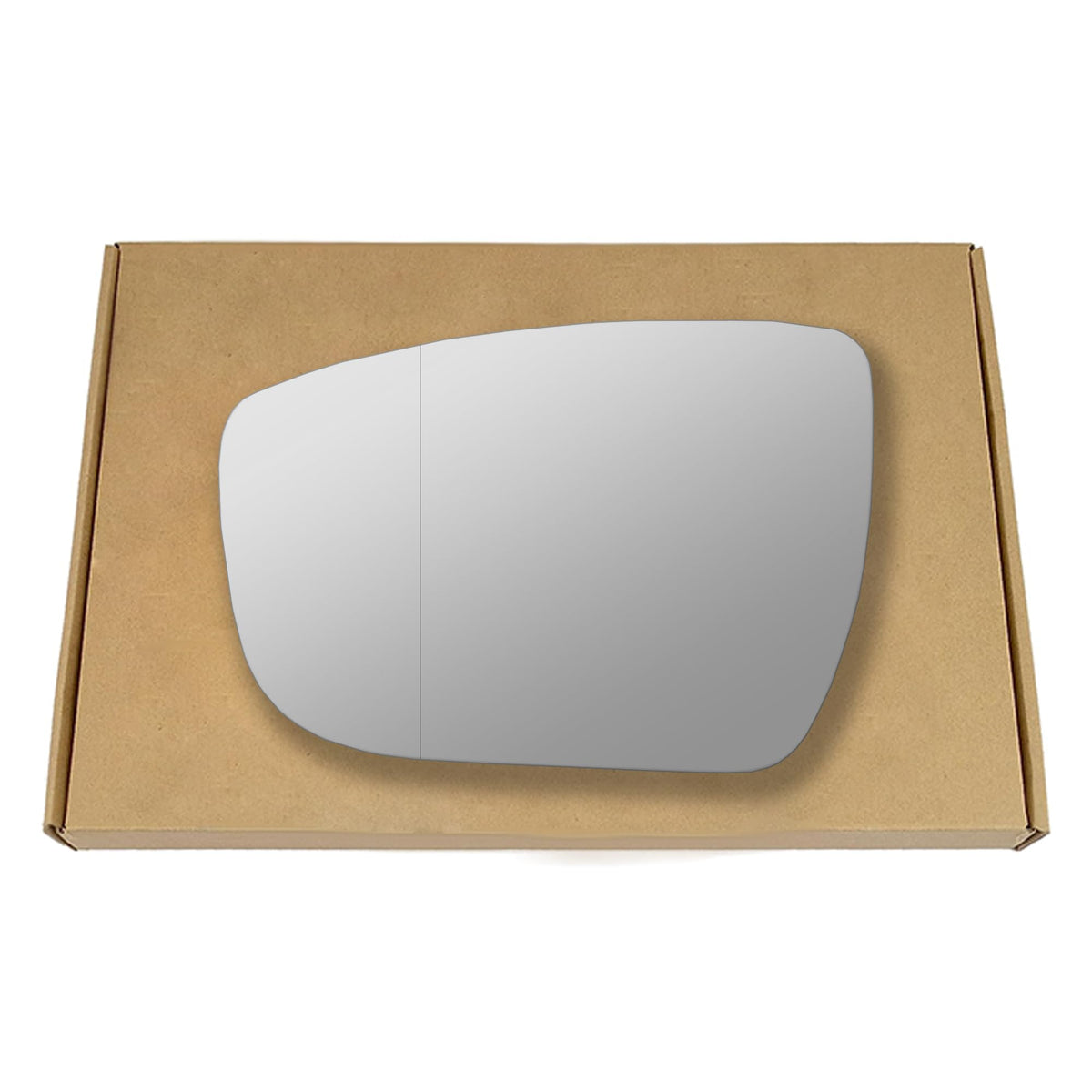 Side View Replacement Wing Mirror Glass for Nissan Qashqai 2014-2021 Blind Spot Left Passenger near side LHS N/S