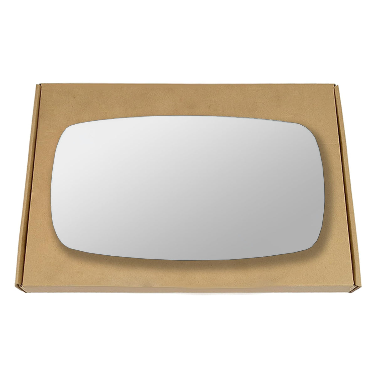 Side View Replacement Wing Mirror Glass for Ford Escort 1995-2000 Convex Left Passenger near side LHS N/S