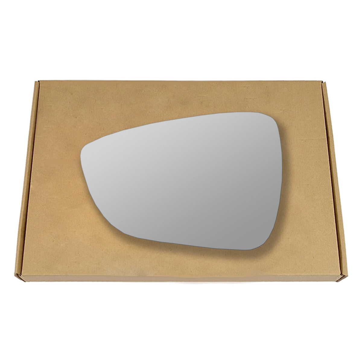 Side View Replacement Wing Mirror Glass for Ford Focus 2018-2023 Convex Left Passenger near side LHS N/S