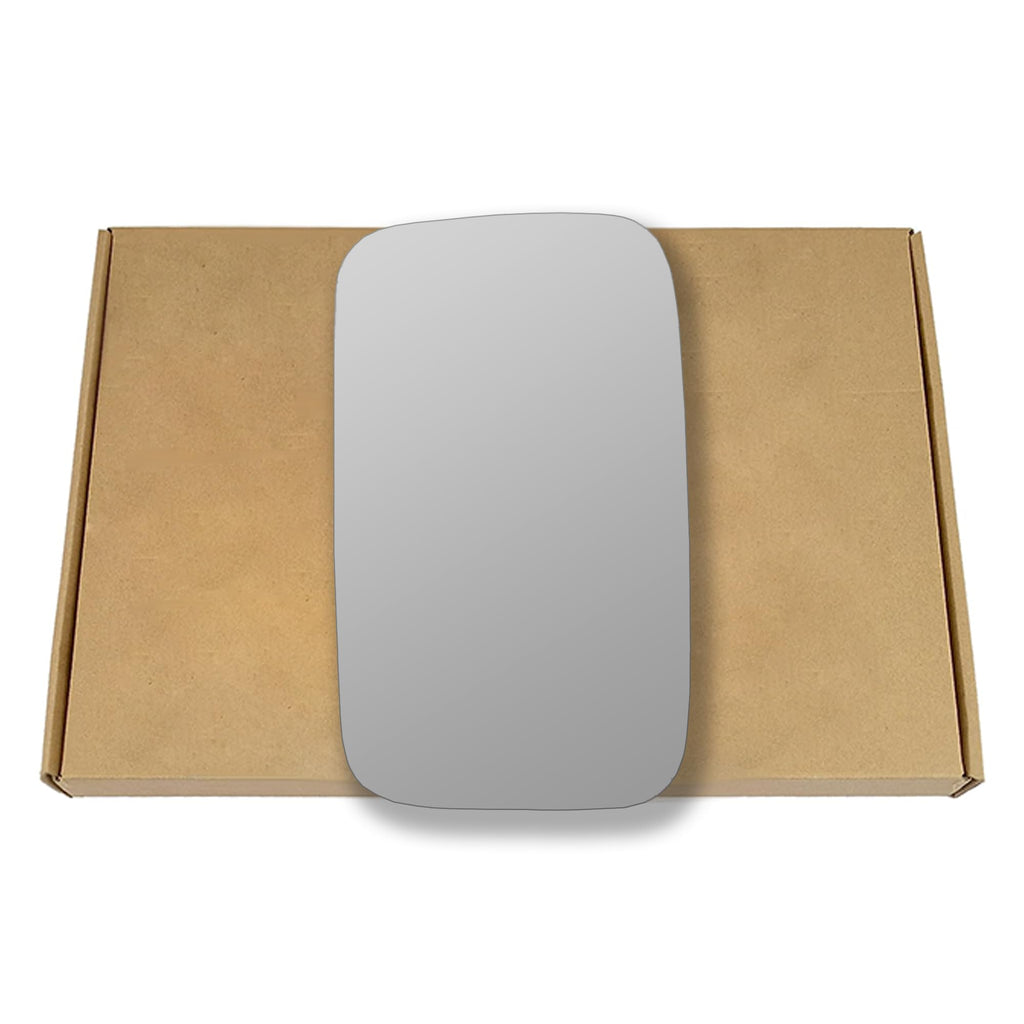 Side View Replacement Wing Mirror Glass for Volkswagen T5 Pick Up Motorhome Flatbed 2003-2009 Convex Left Passenger near side LHS N/S