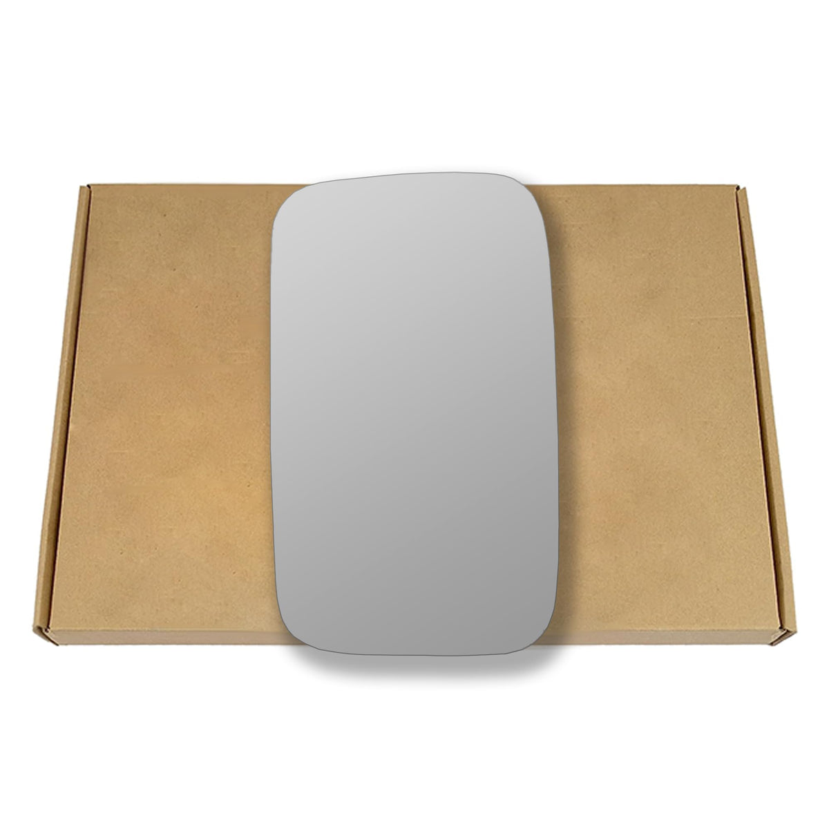 Side View Replacement Wing Mirror Glass for Volkswagen T5 Pick Up Motorhome Flatbed 2003-2009 Convex Left Passenger near side LHS N/S