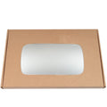 Wing Mirror Glass Right for Alfa Romeo 145 146 1994-2001 Stick-On Driver Off Side Convex