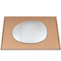 Wing Mirror Glass Left for Peugeot 107 2005-2014 Stick-On Passenger Near Side with Blind Spot