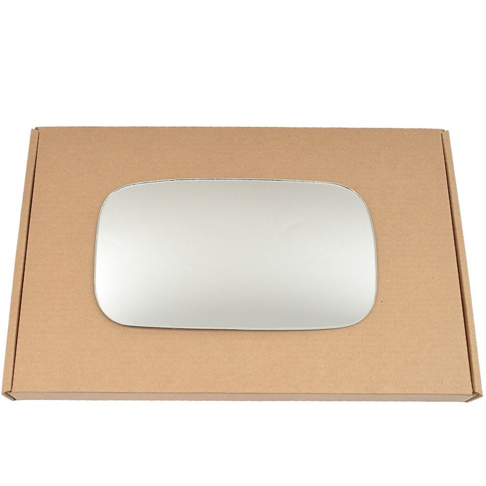Wing Mirror Glass Left for Fiat Punto 1993-1999 Stick-On Passenger Near Side Convex
