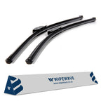 WipeWave Windscreen Wiper Blades for Volvo XC70 Cross Country 2000-2004 Estate, 24" 22" Front U-Hook