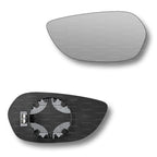 Replacement Wing Mirror Glass Left for Aston Martin DB11 2016-2022 Clip-On Passenger Near Side N/S Heated Convex