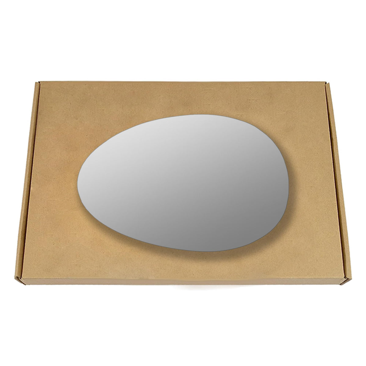 Side View Replacement Wing Mirror Glass for Mini One Cooper Hatchback 2001-2006 Convex Left Passenger near side LHS N/S