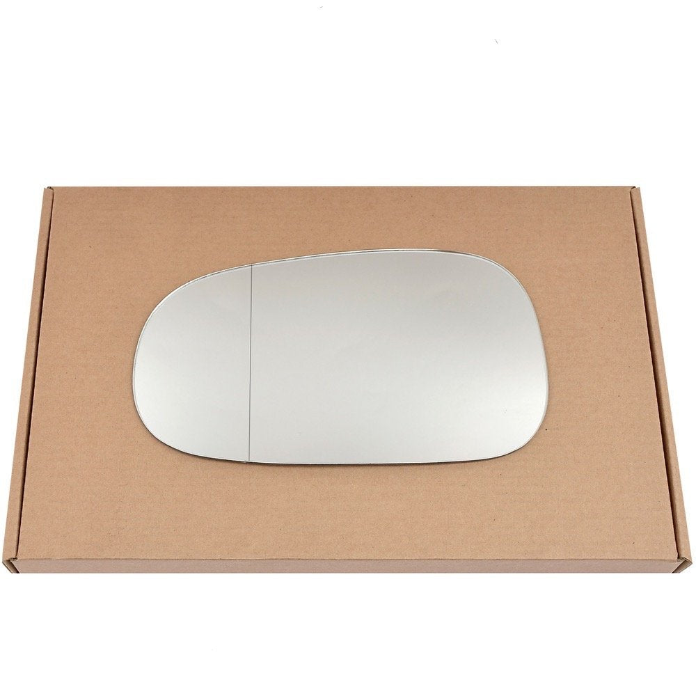 Wing Mirror Glass Left for Lancia Lybra 1999-2005 Stick-On Passenger Near Side with Blind Spot